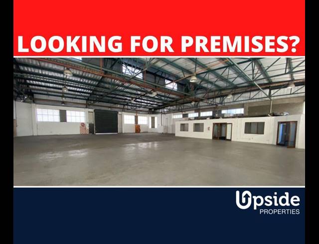813M² WAREHOUSE TO LET IN NEW GERMANY